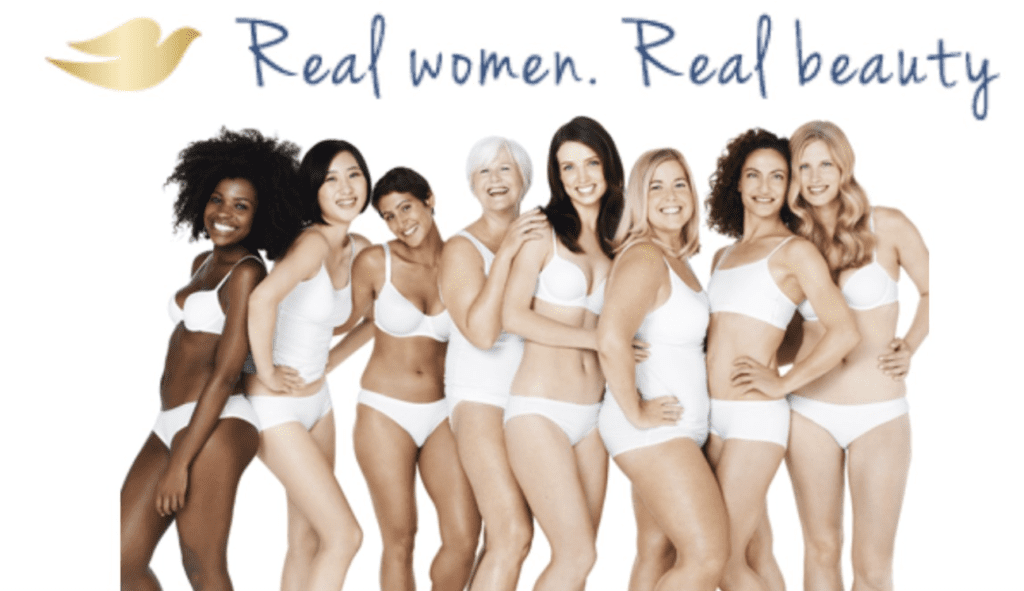 kampania Dove Real women. real beauty