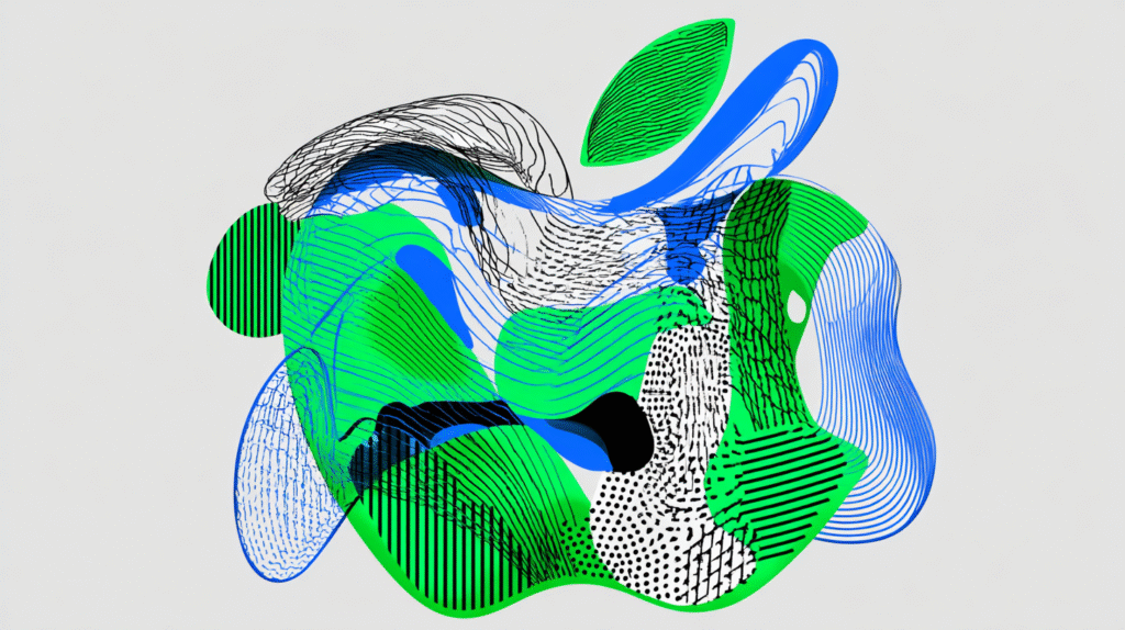 kreatywny rebranding apple